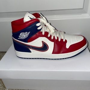 Unisex Air Jordan 1 Mid Retro “USA”
